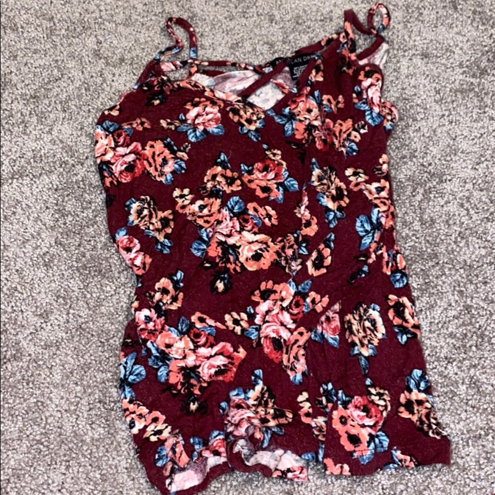 Flower tank top
